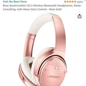 Bose qc 35 II wireless headphones noise cancelling